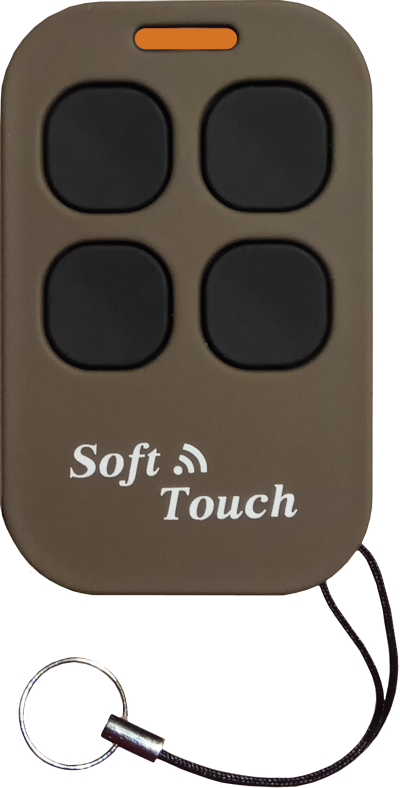 Creasol FourST: long range 433.92 MHz remote control duplicator with soft-touch case