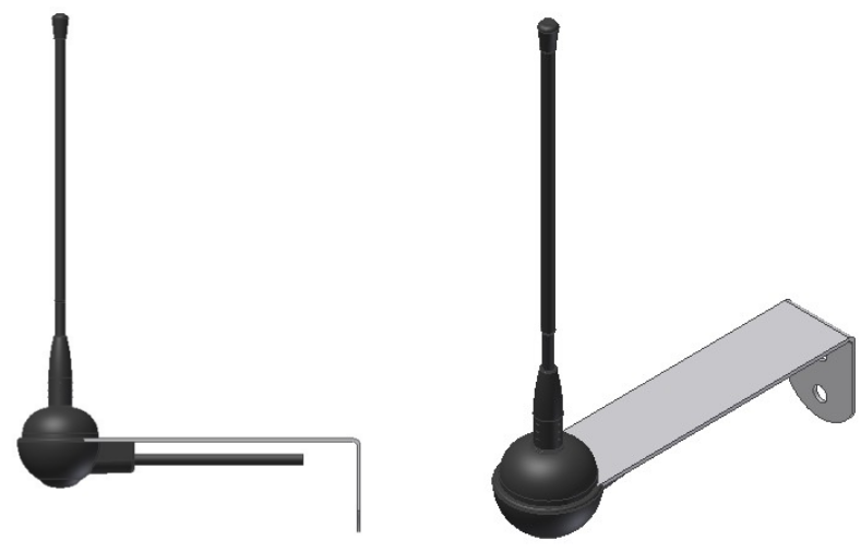 Antenna 433 MHz, standard version Antenna 433 MHz, standard version