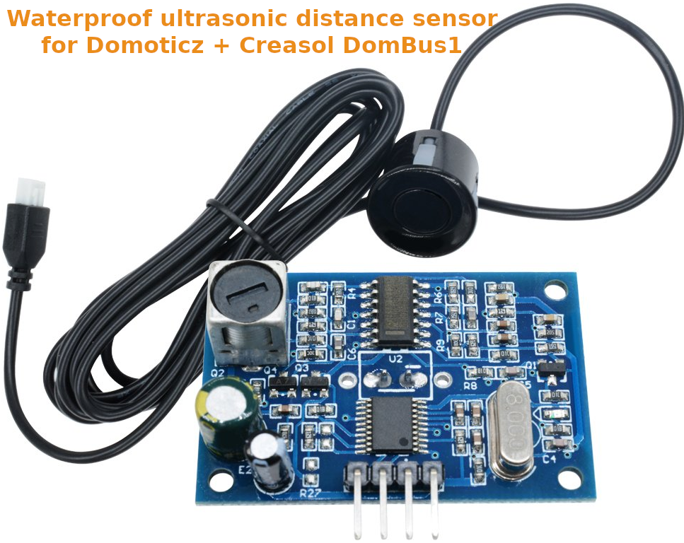 Creasol DomBus1 SR04T distance sensor
