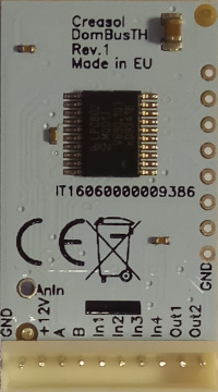 Creasol DomBusTH - Domoticz device 